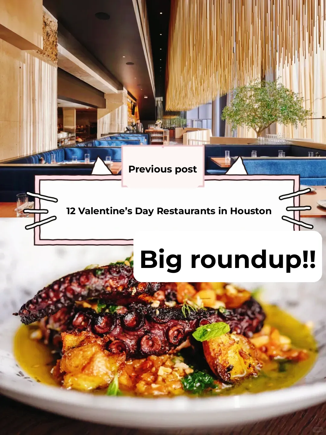 Houston Valentine's Day 🌹 Top Stylish Restaurants Guide - Part 1