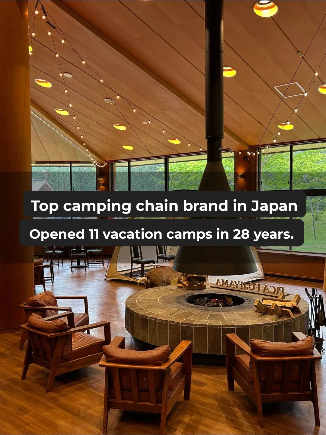 Japan's Top Camping Chain Brand, 11 Resort Campsites in 28 Years