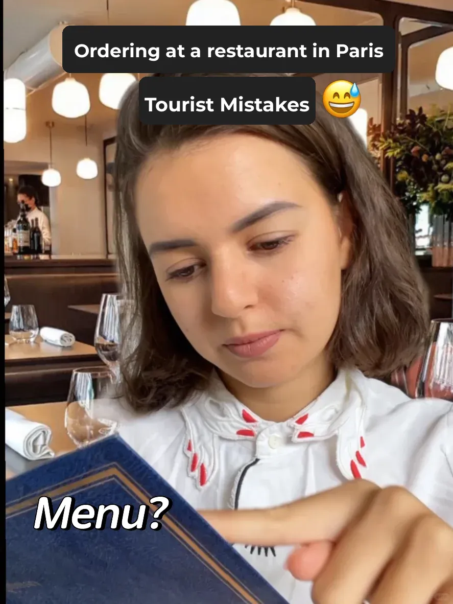 Ordering in Parisian Restaurants 🍽️ Tourist Mistakes ❌