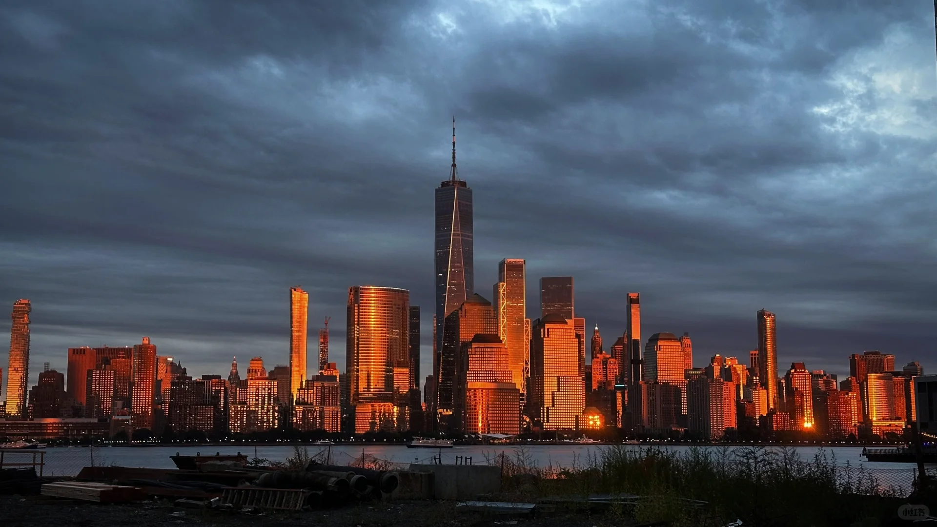 New York | Must-See Skyline Sunset ❤️‍🔥
