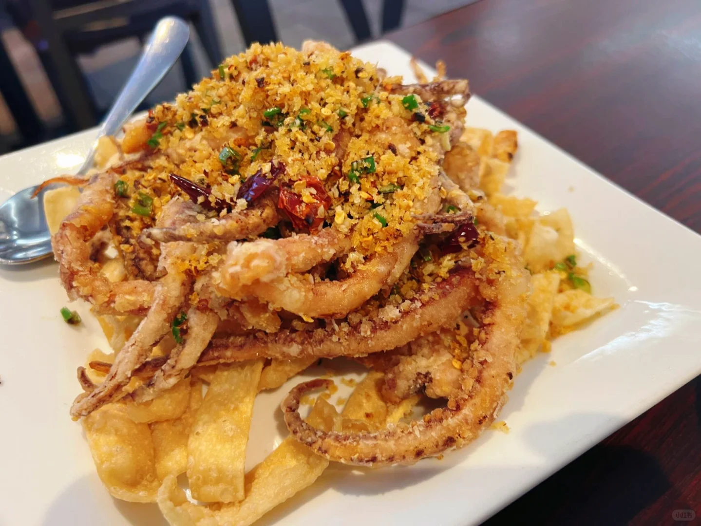 Shoutout to Ming Kitchen across from Detroit—delicious Cantonese cuisine!