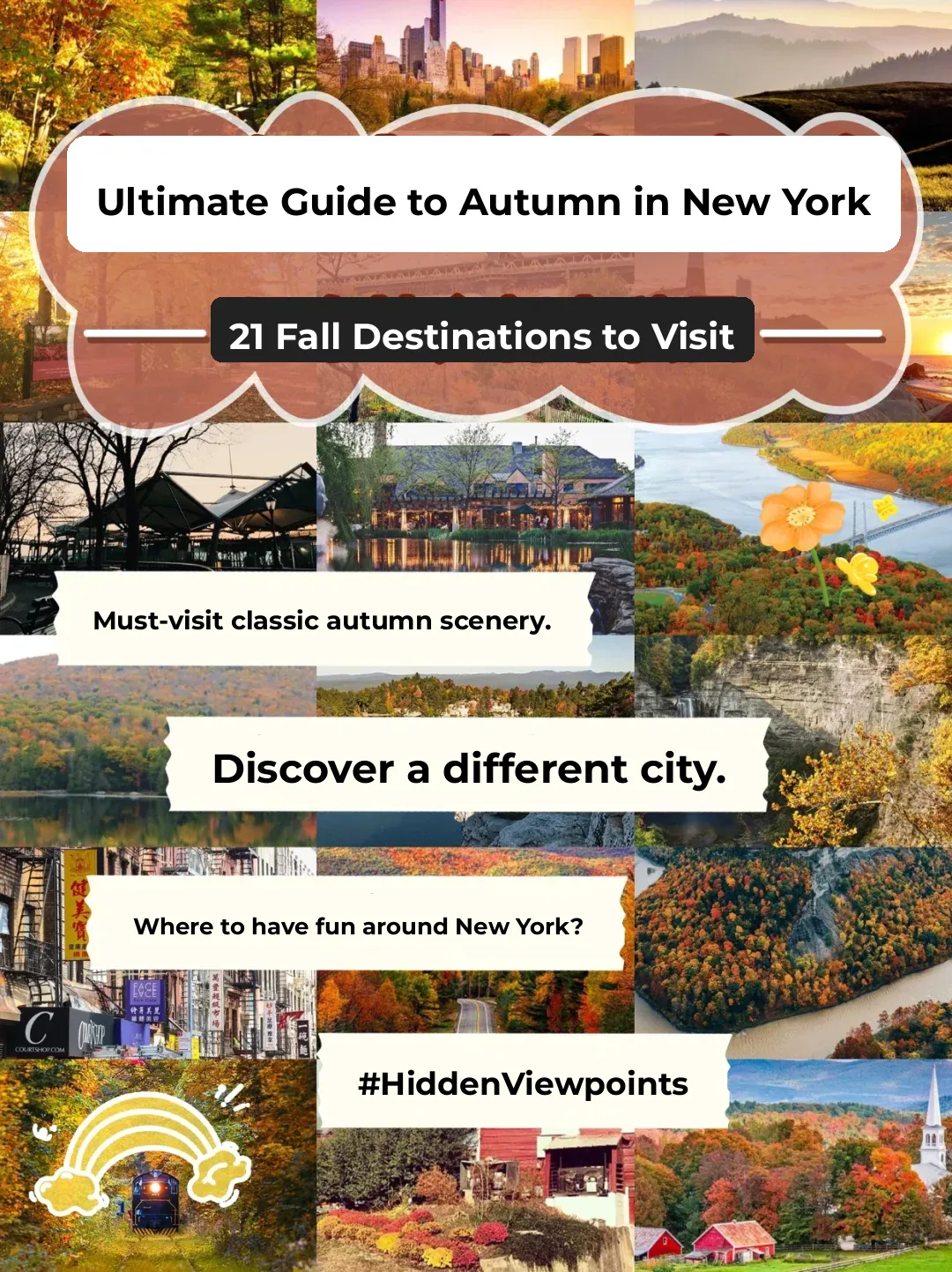 Where to Go in NYC This Fall 🍁 21 Spots to Capture the Vibrant Autumn Vibes ✔️