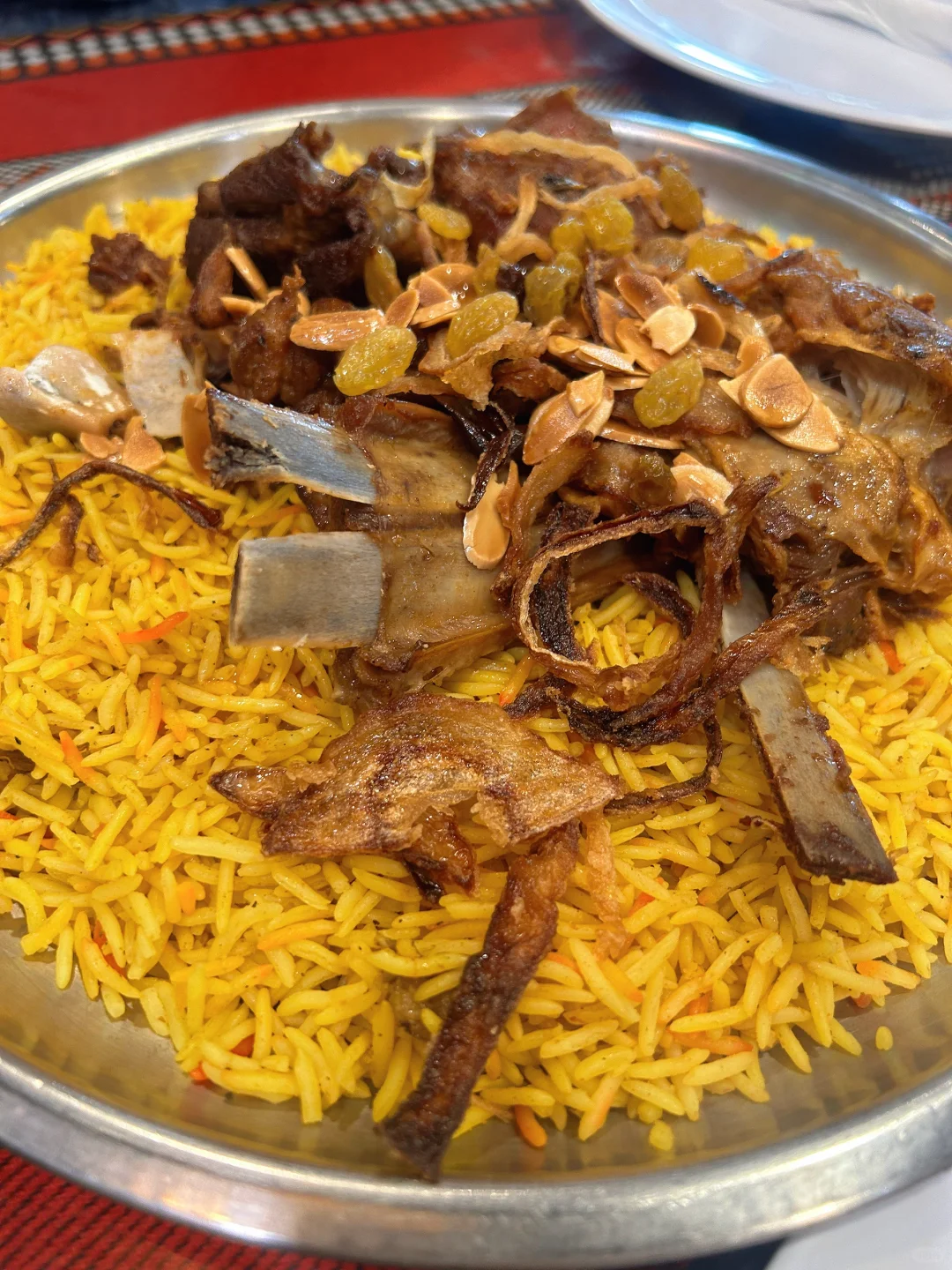 Ate some bomb Mediterranean food in LA 🥘 Lamb pilaf was on point!