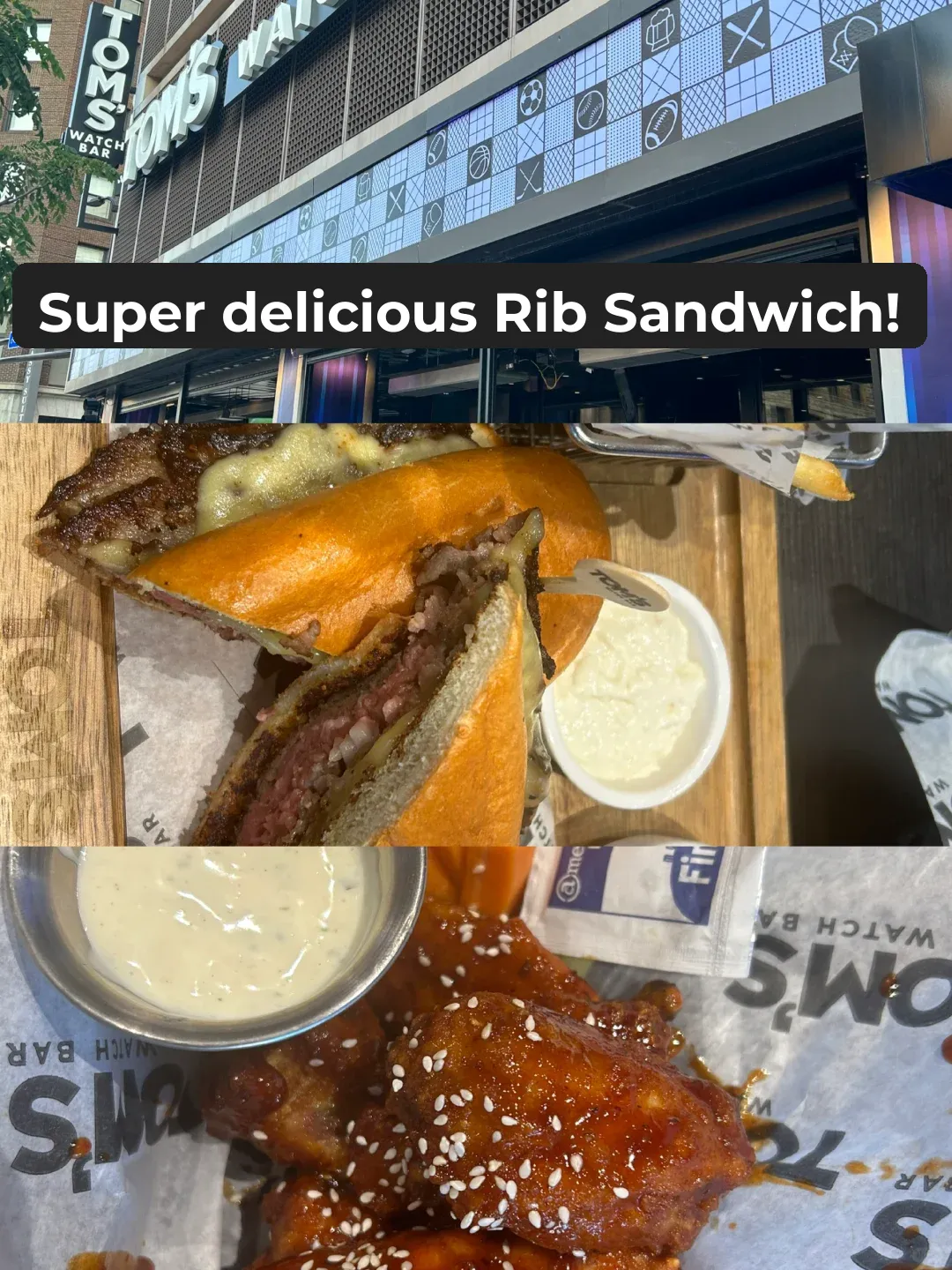 "Minneapolis' Incredibly Delicious Rib Sandwich"