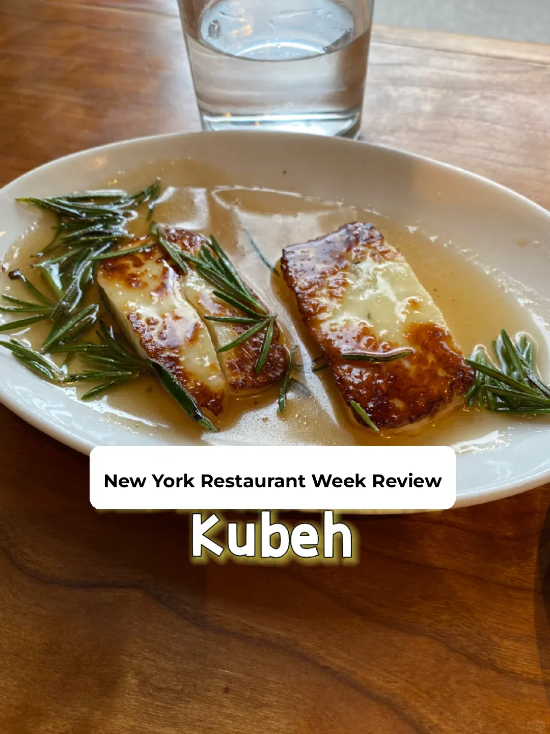 New York Restaurant Week Review: Kubeh