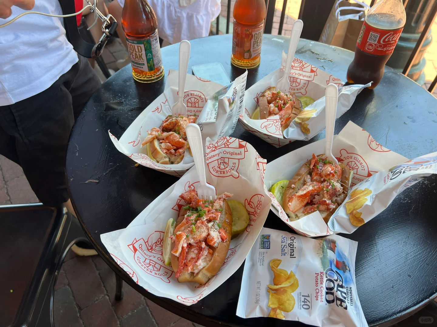 Strolling Cape May's Pedestrian Street While Savoring a Lobster Roll