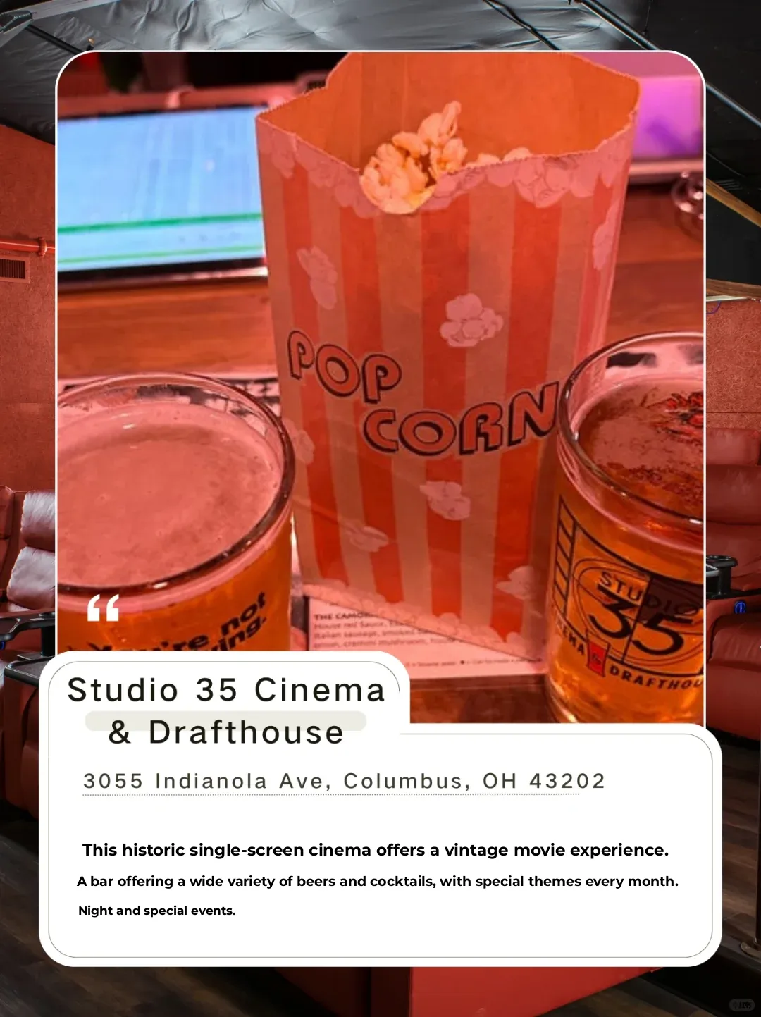 OSU｜🍿 Exploring Columbus' Cinemas 🎬