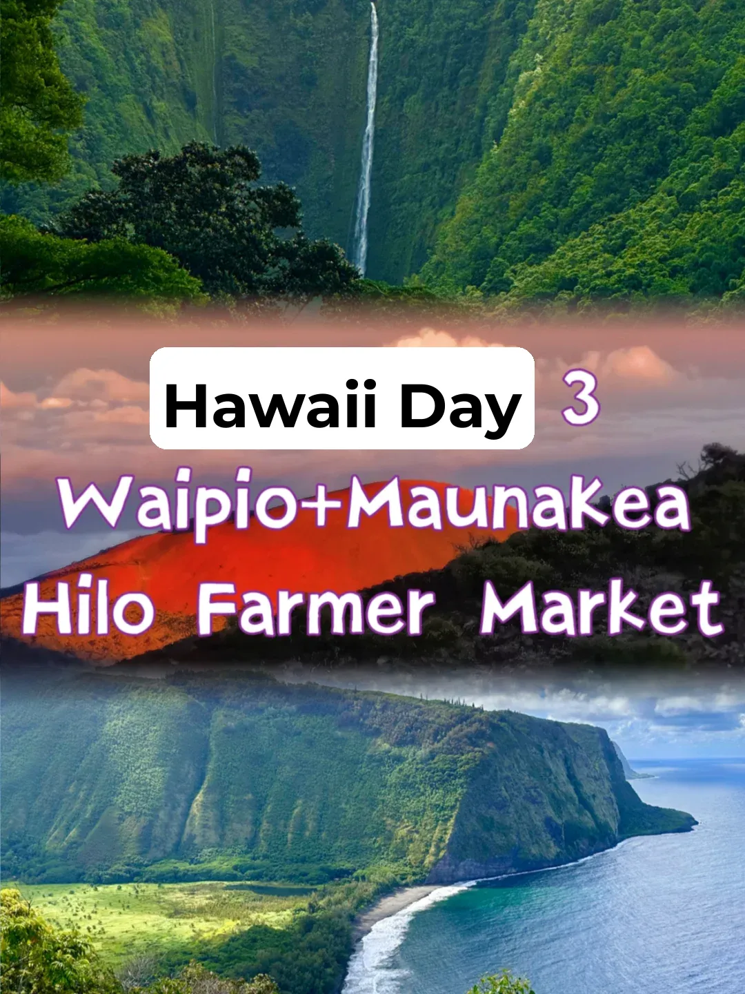 Day 3 in Hawaii - Perfect Itinerary: Markets, Canyons, Sunsets, and the Milky Way