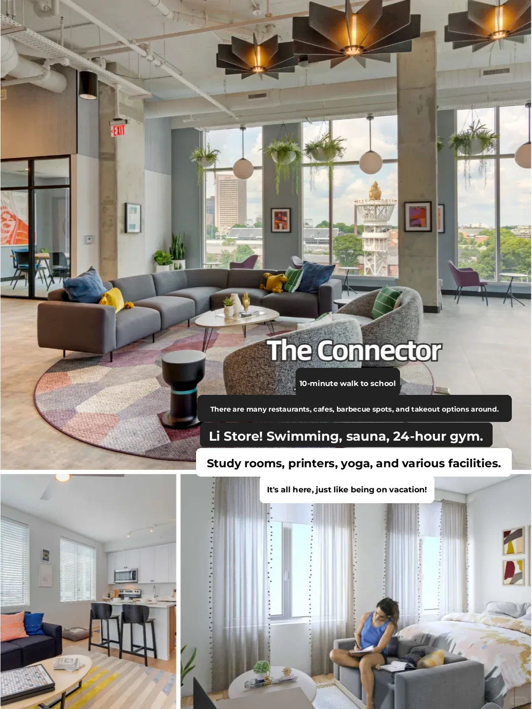 Atlanta GT: 6 Accommodations Within a 10-Minute Walk