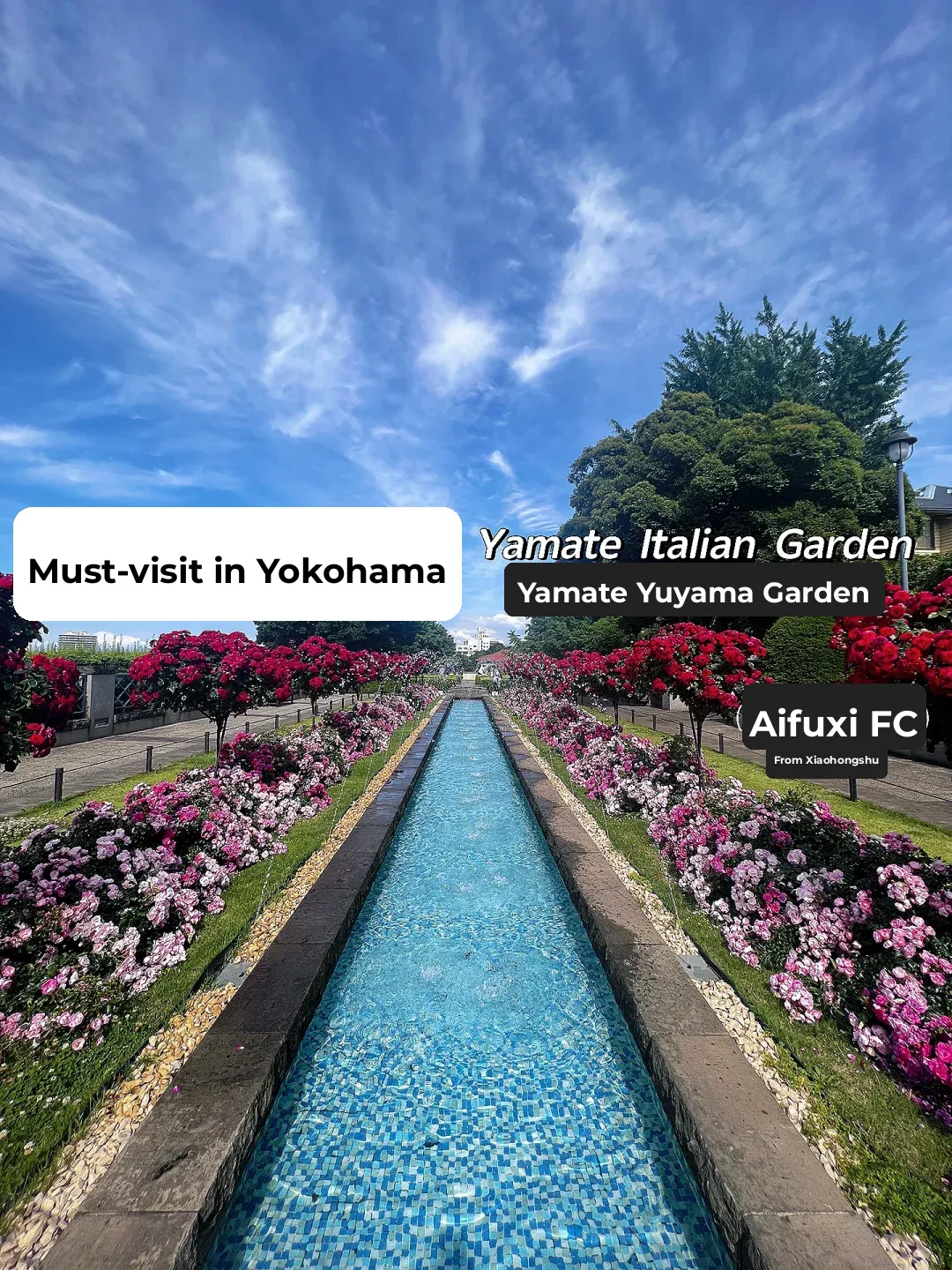 Must-Visit in Yokohama | Yamate Park (Yamate Italian Hill Garden)