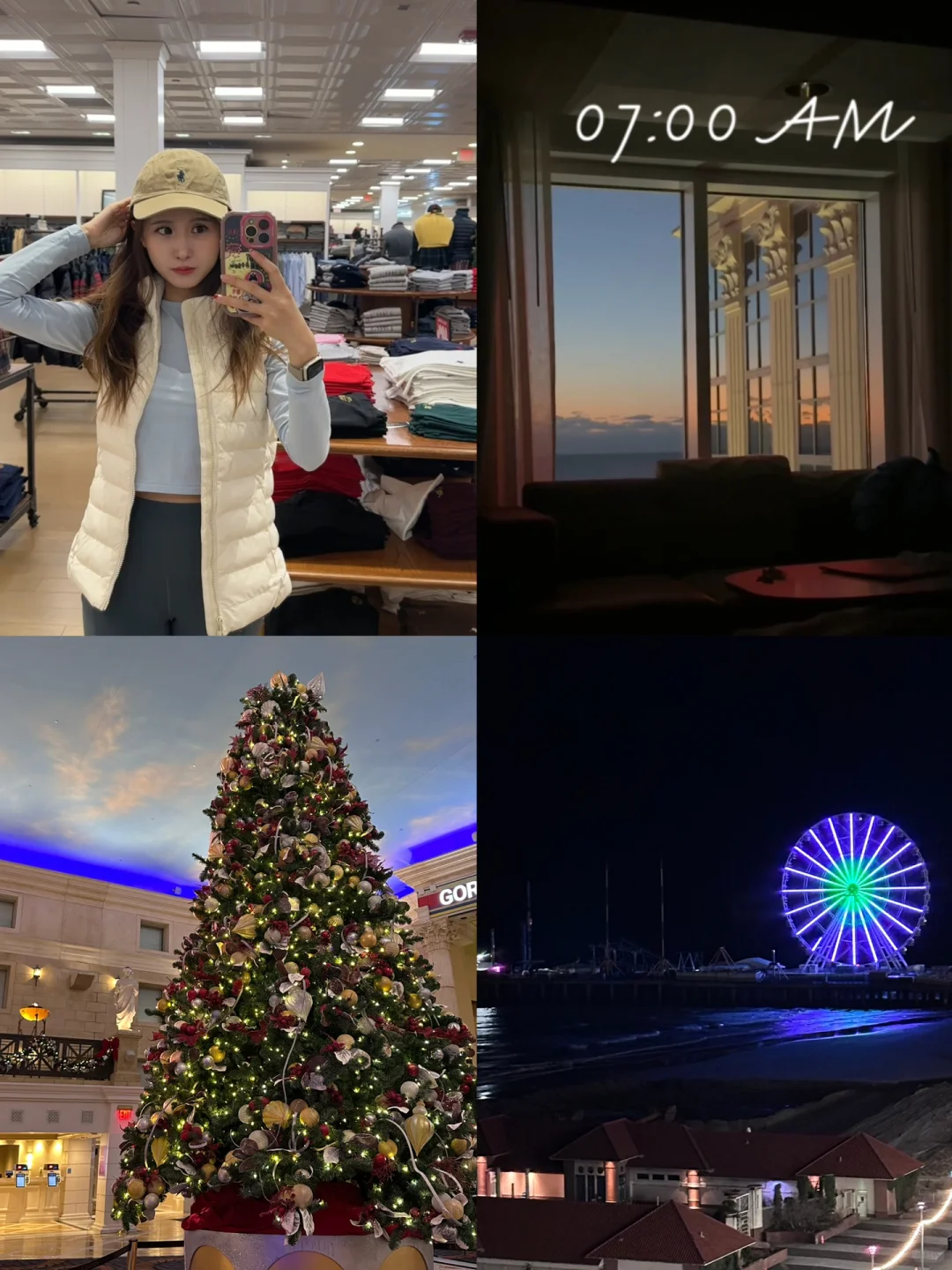 Vlog｜First Trip of 2025｜New York to Atlantic City