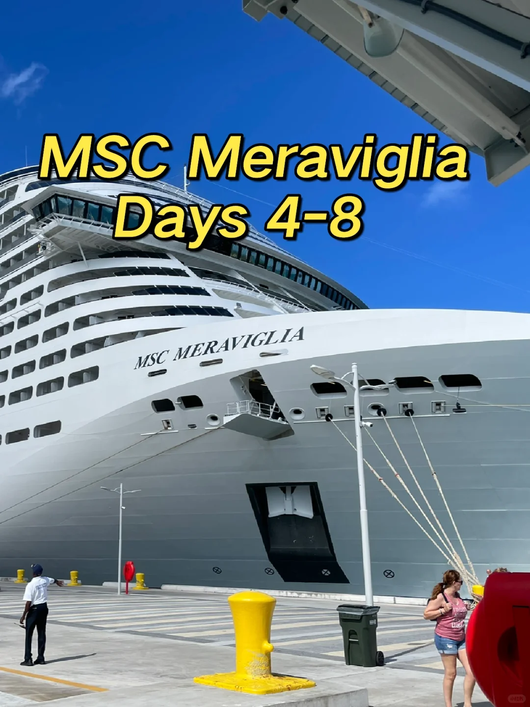 MSC Meraviglia Cruise: New York to Bahamas - Days 4-8