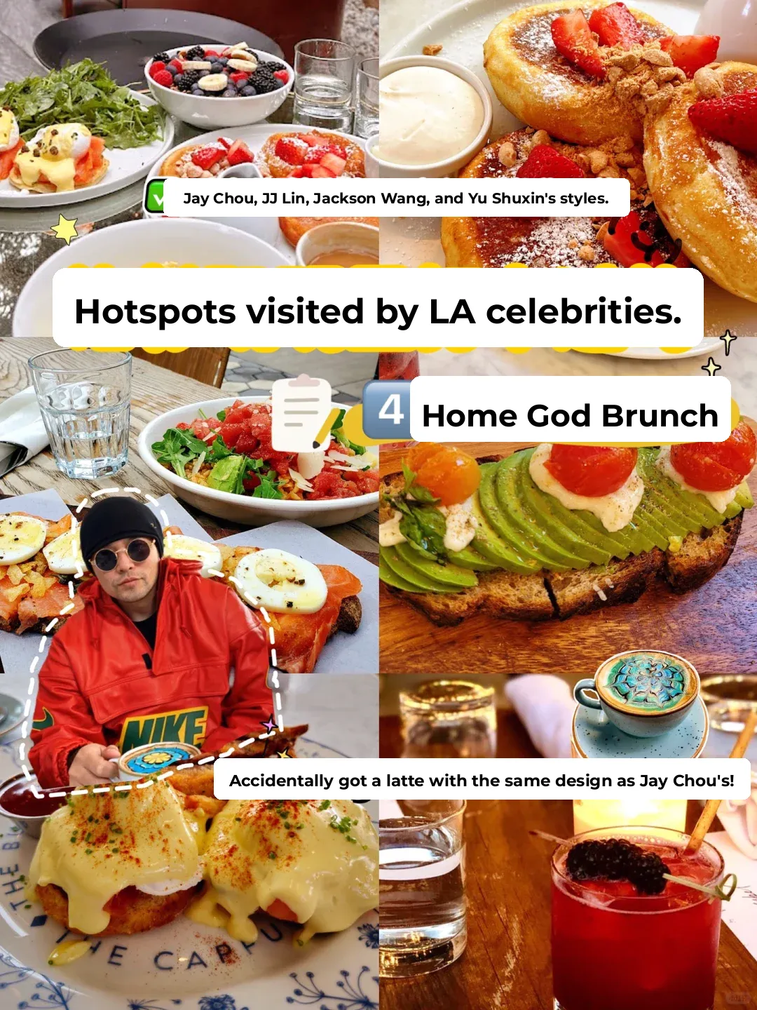 4 Must-Visit Brunch Spots in LA for Celeb Sightings! 🌟