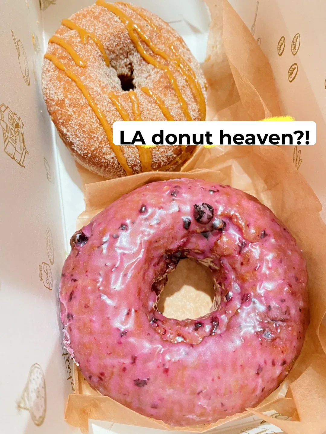 LA Food Adventure �｜Finally Found Not-Too-Sweet Donuts 💕
