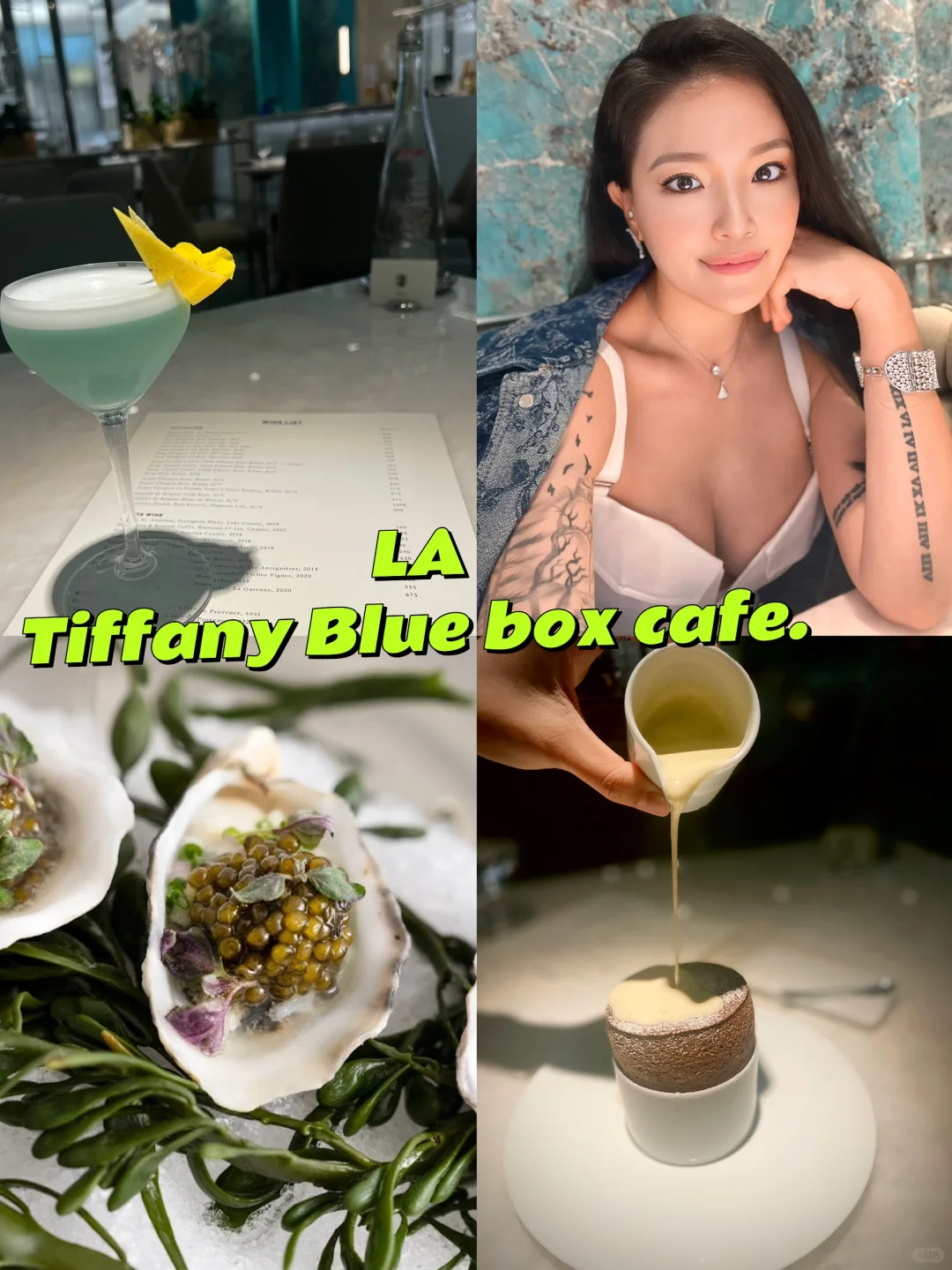 Tiffany Afternoon Tea at Petrossian in LA