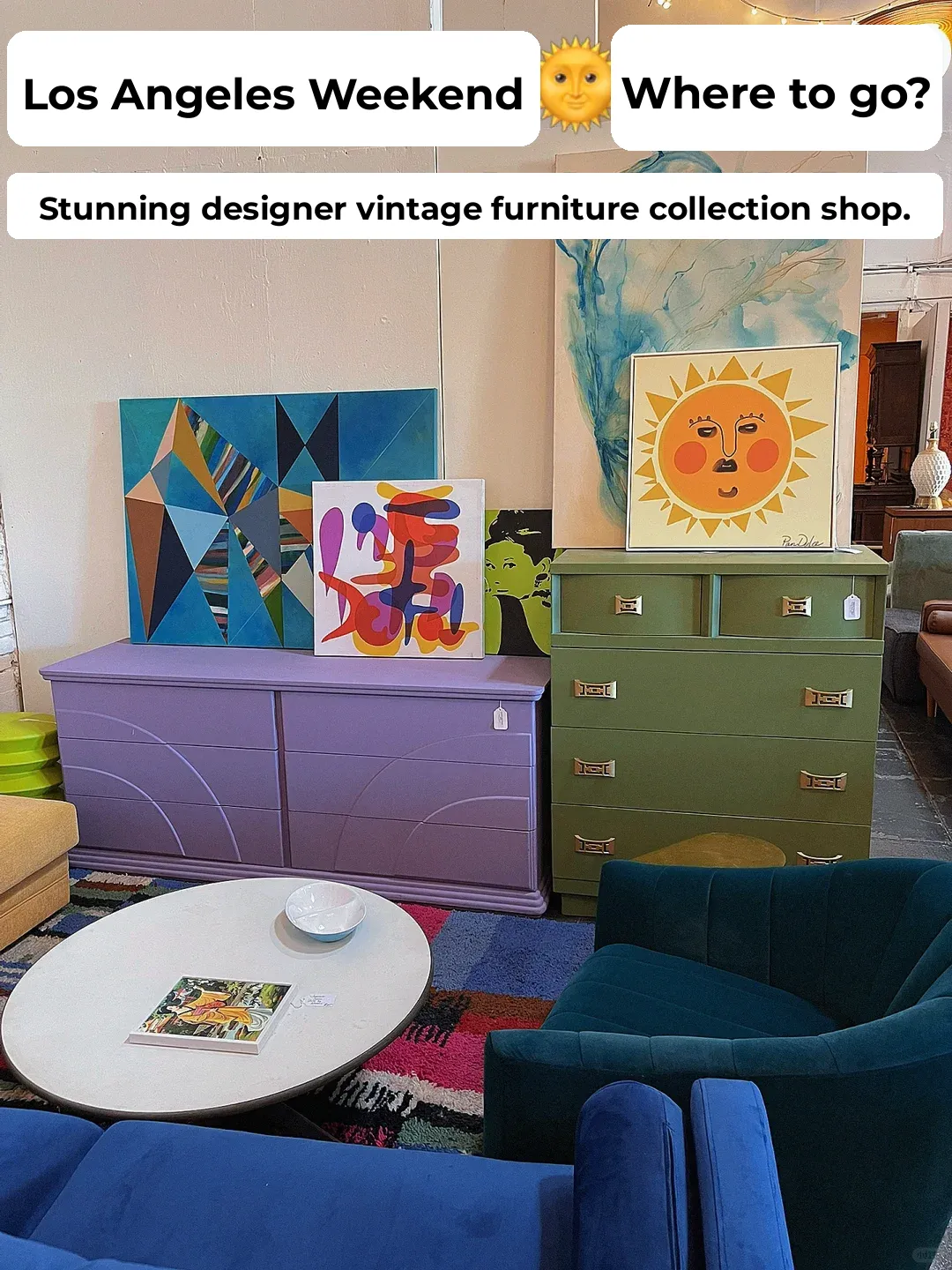 LA Weekend Getaway: 🫶Ultimate Vintage Furniture Finds💕