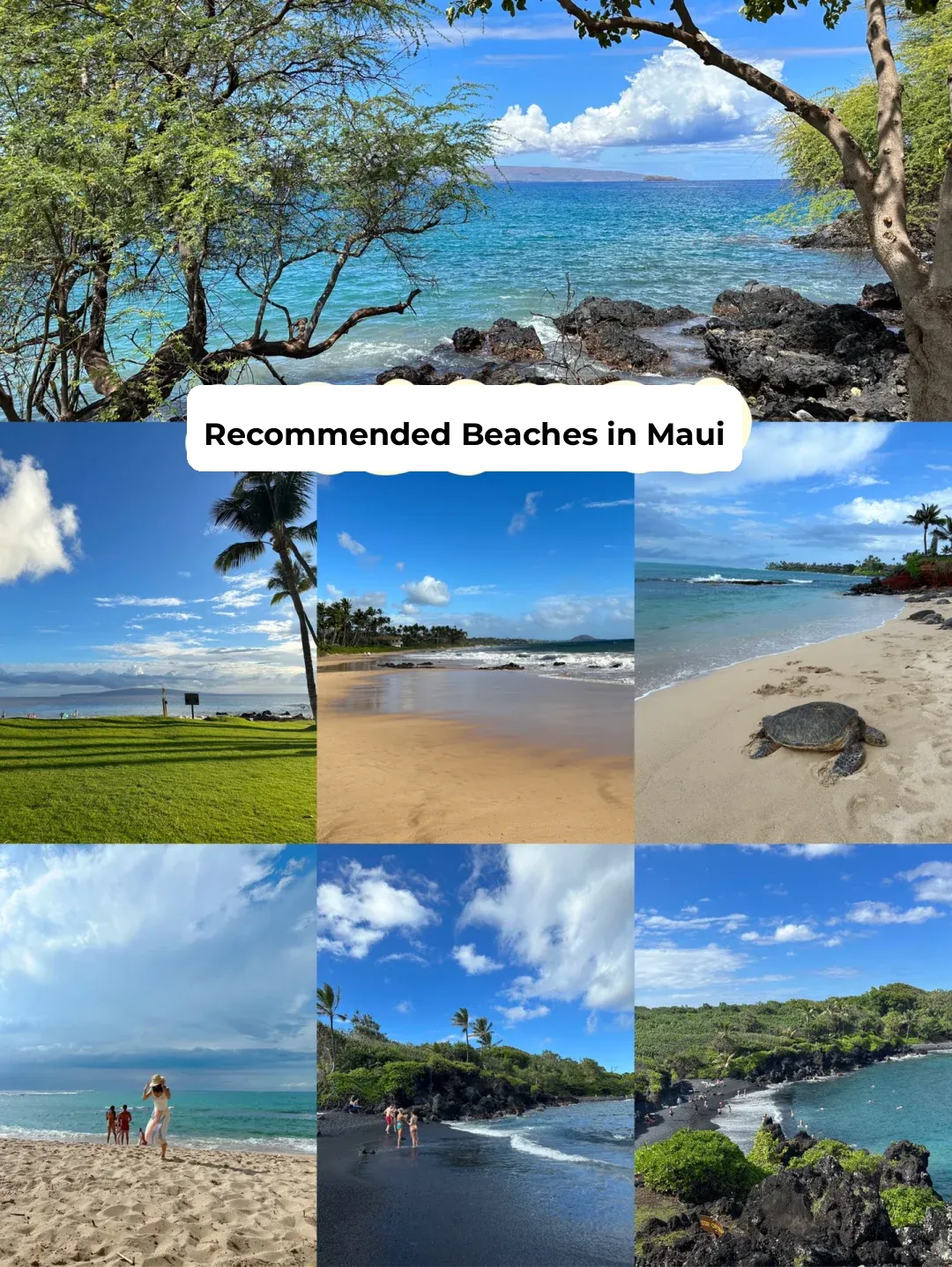 Several Stunning and Easy-to-Find Beaches on Maui, Hawaii