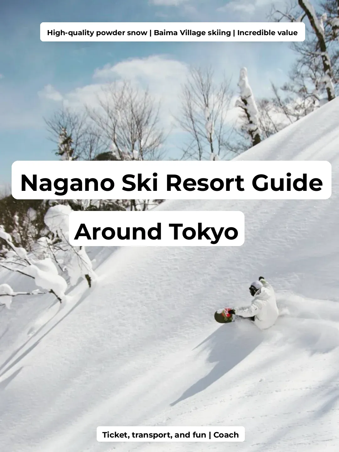 Nagano Hakuba is a Powder Paradise Too! The Best Value Option Near Tokyo