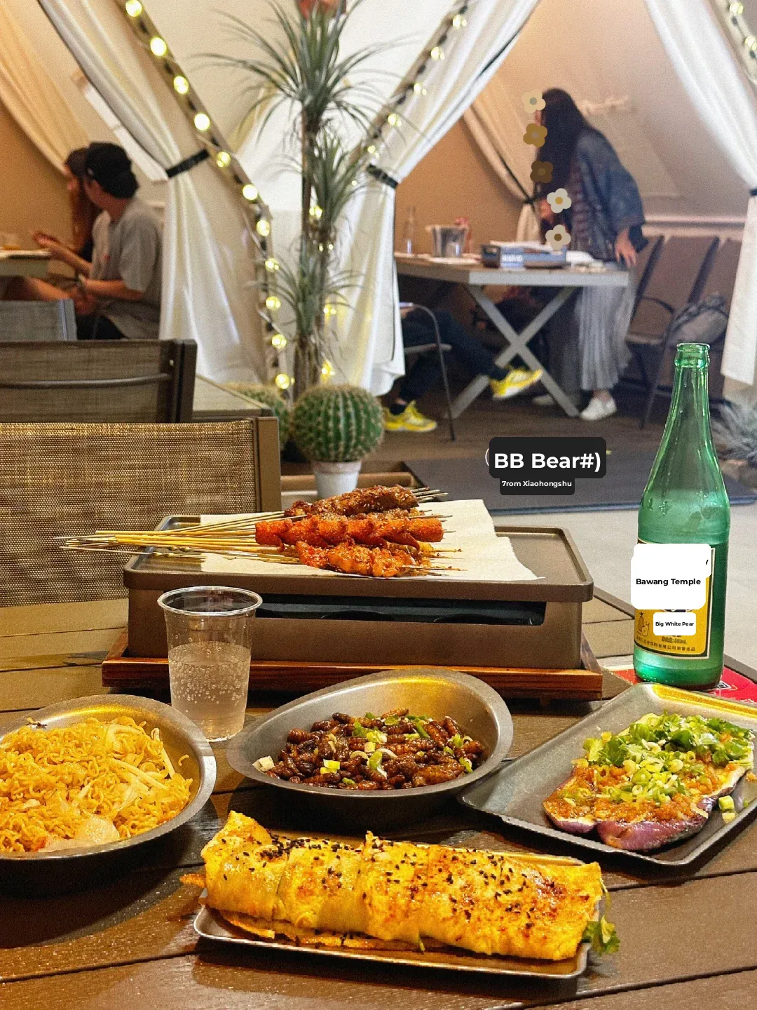 Rowland Heights | Indoor Camping 🏕️ with BBQ Skewers 🍖 is Literally the Best