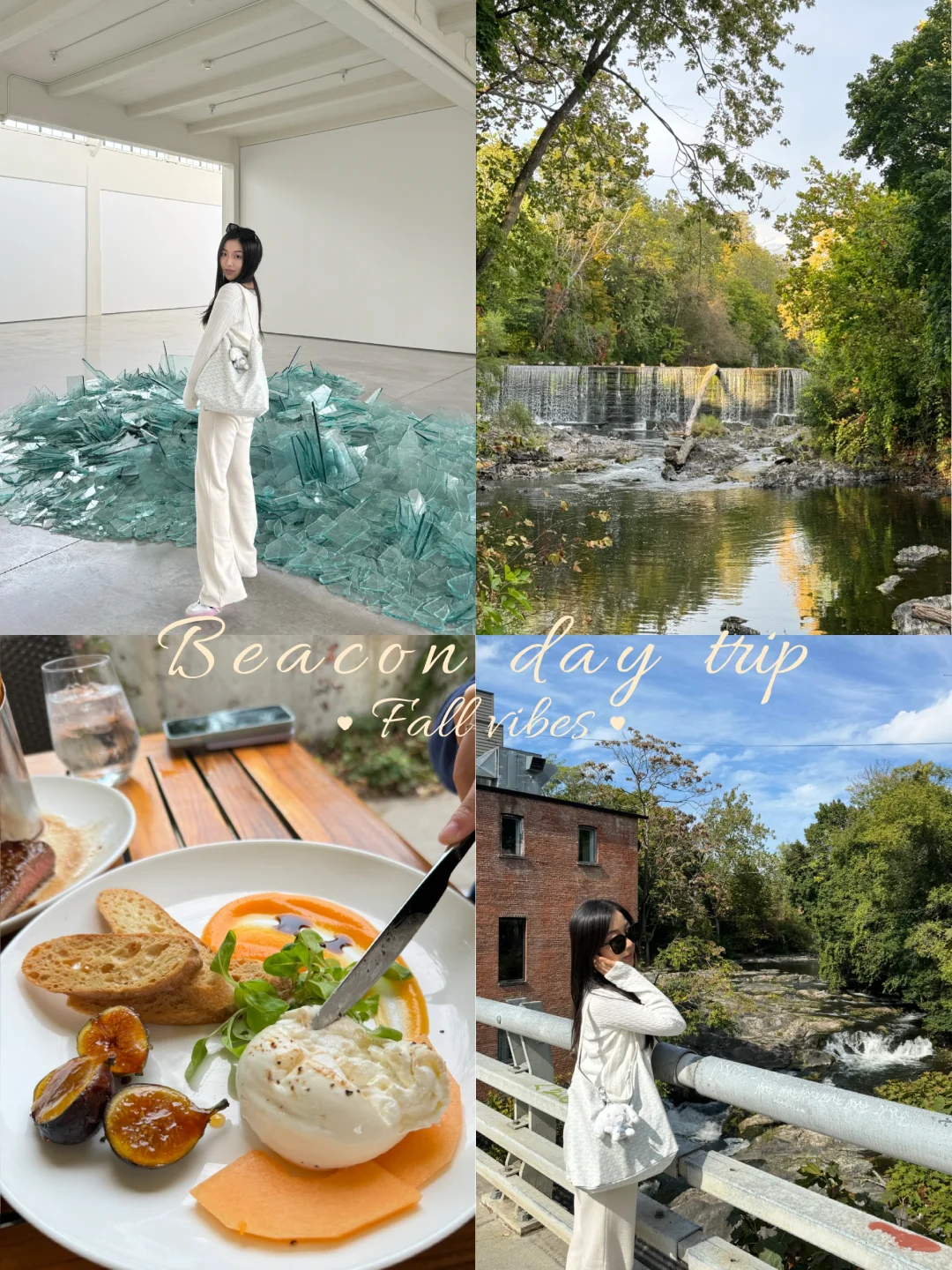 NYC Fall Travel Plog 🍁 2-Hour Train Ride to Beacon Art Town 🎨