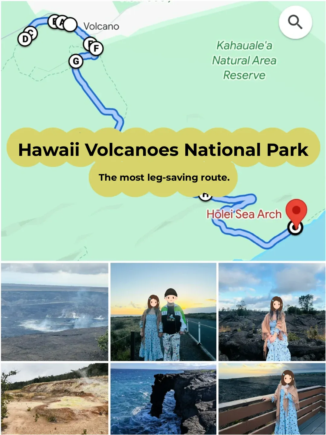 Hawaii's Big Island Volcanoes National Park Guide • The Least Hiking Route