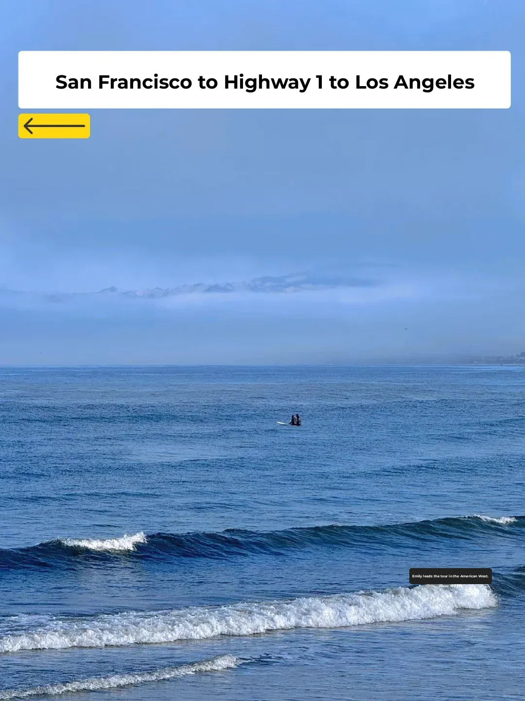 San Francisco → Highway 1 → Los Angeles 😎