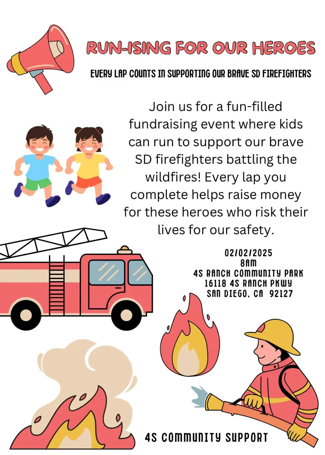 San Diego, SD | Fun Run Support Event - Who Has Gone All Out for You?