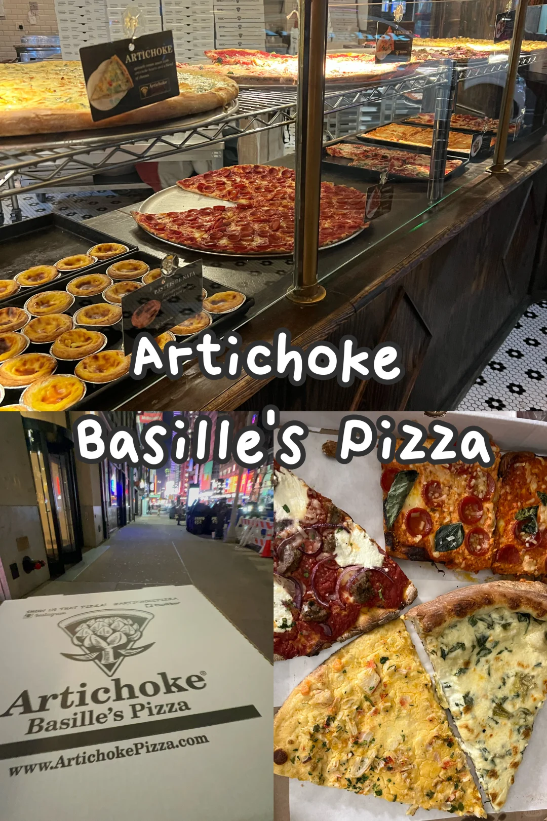 🇺🇸 New York's Artichoke Basille's Pizza