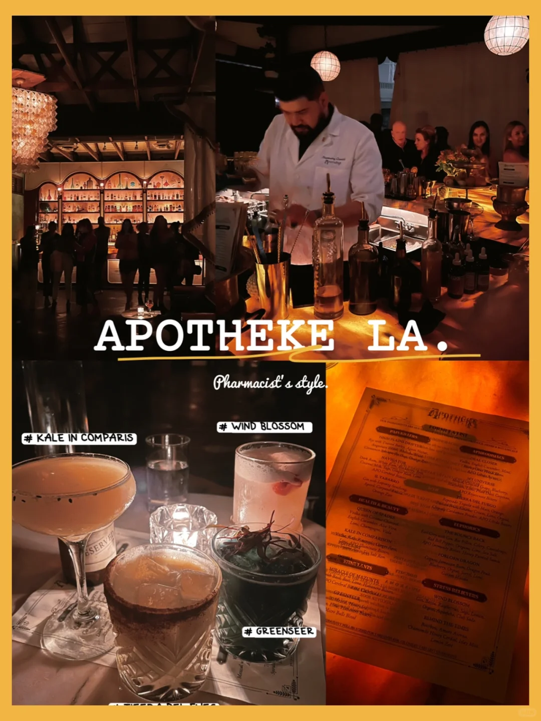 Los Angeles Bar | Apotheke Pharmacy Bar 💊🍸🥃