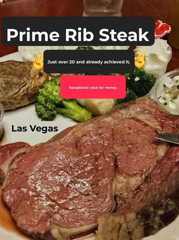 Top 20+ Must-Try Steakhouse Prime Ribs in Las Vegas! 🥩
