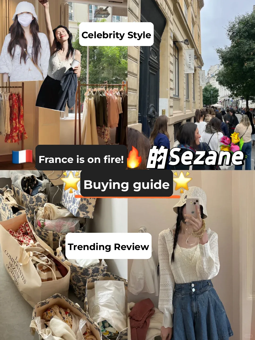 🇫🇷 Hot Tips for Shopping at Sezane 🔥 Try-On Review 💐
