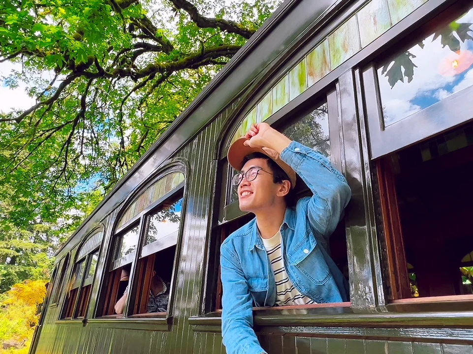 Vintage Train Ride on the Northwest Railway near Seattle 🚂