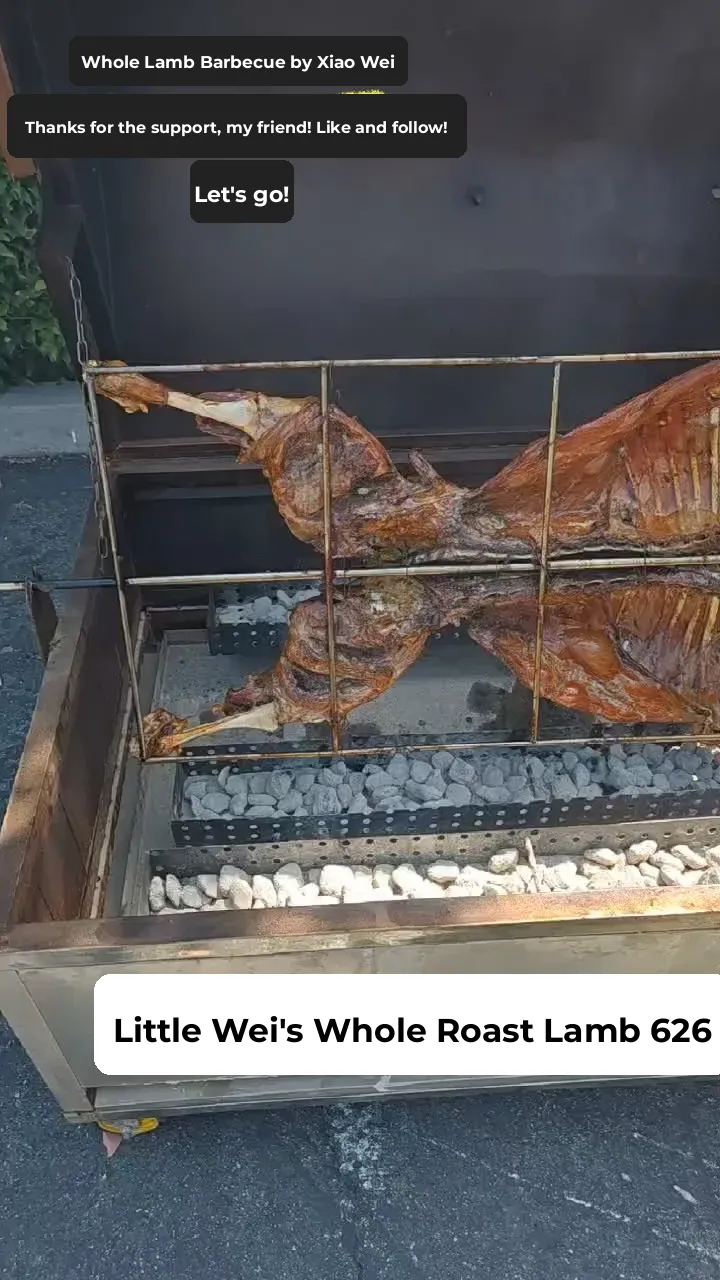 San Francisco Corporate Retreat, Xiao Wei's On-Site Whole Lamb Roast is Top-Notch!