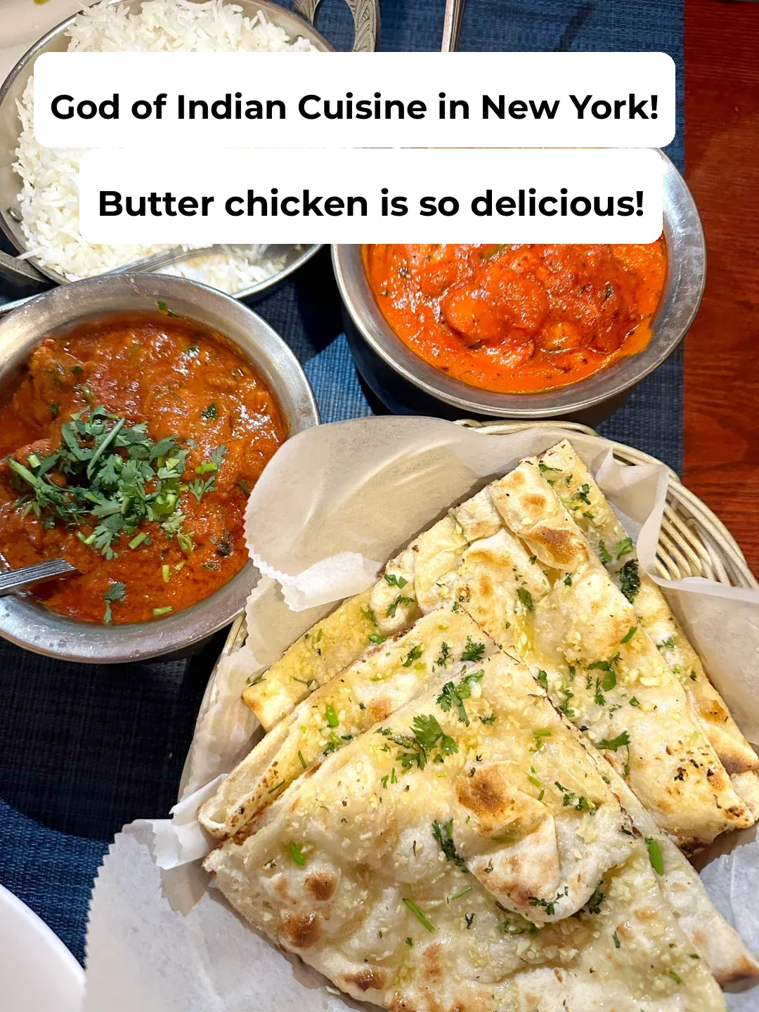 The God of Indian Cuisine in NYC: Butter Chicken Has Me Hooked 🔥
