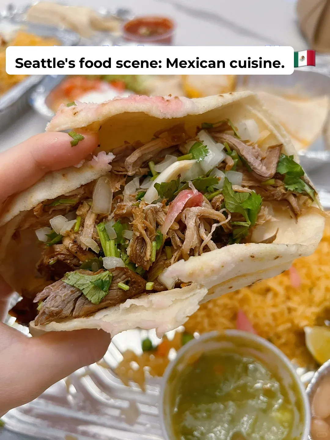 Newly Discovered Mexican Eatery in Seattle Brings Delightful Surprises ❣️ Their Burrito is a Must-Try!