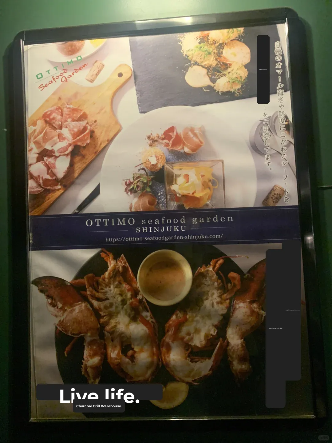 Shinjuku Italian Seafood Restaurant | Fresh Live Lobster 🦞 Chargrilled to Perfection