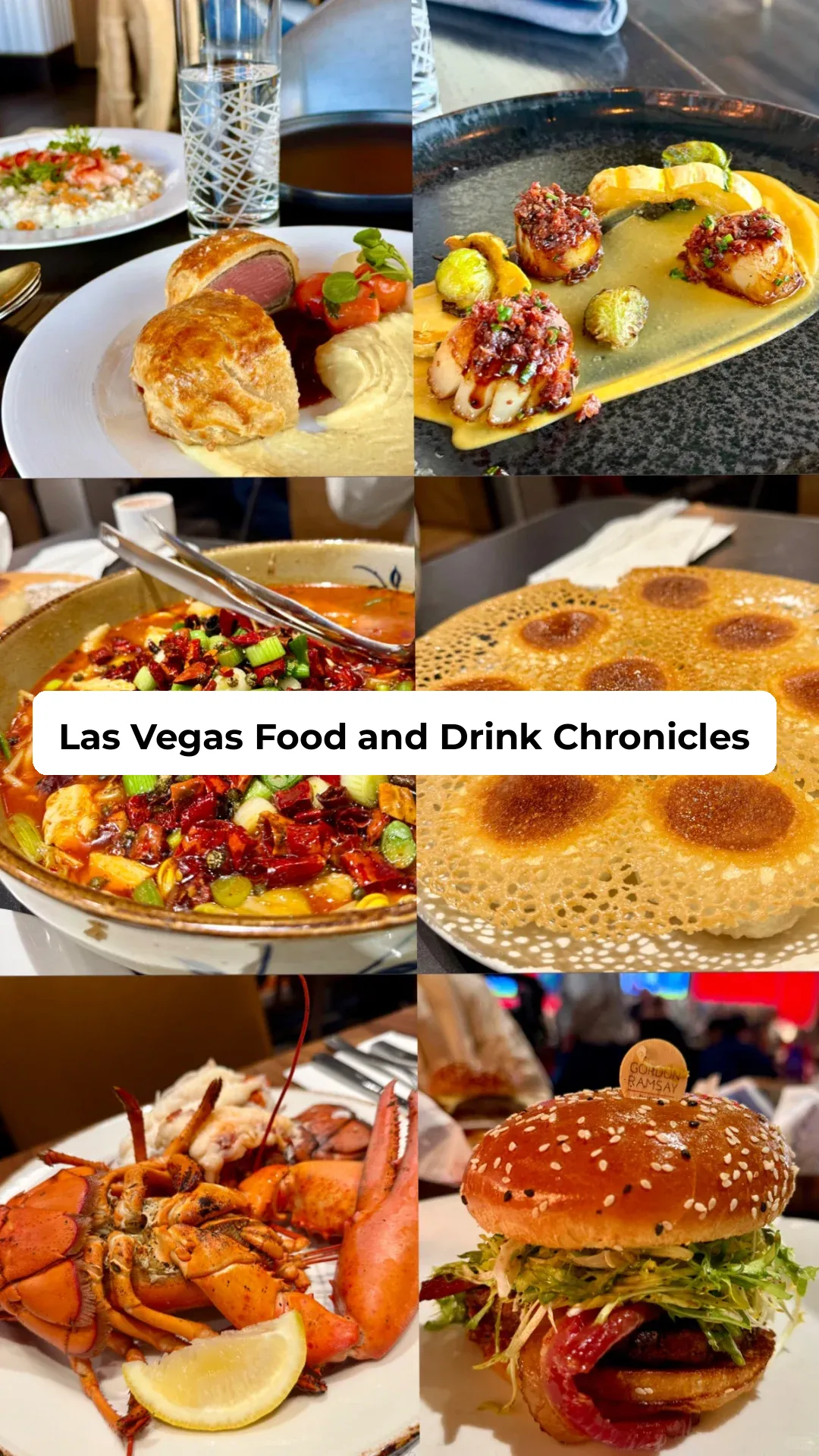 Stuffed to the Brim with Food and Drinks in Las Vegas