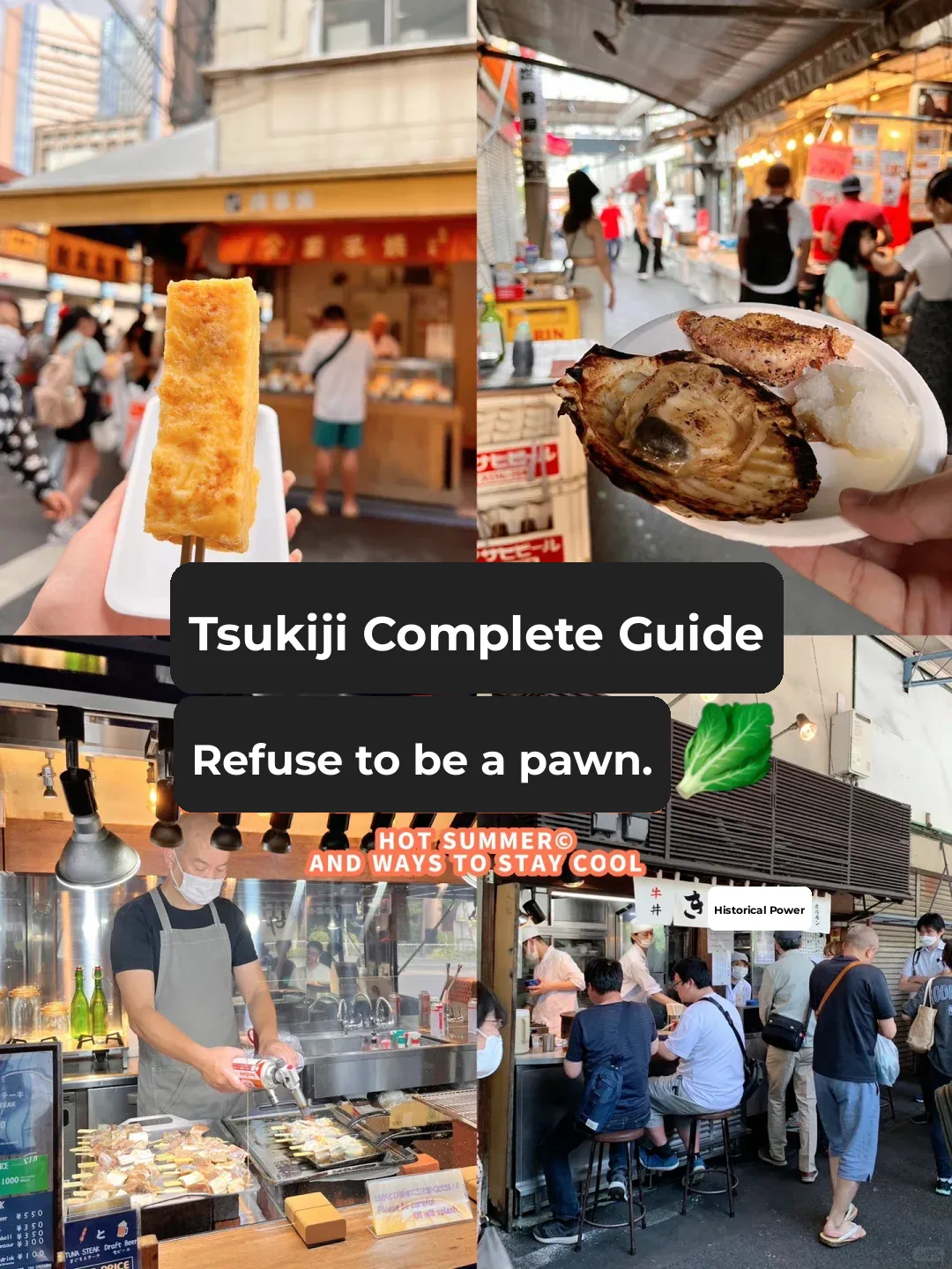 Tokyo Tsukiji | The Ultimate Guide to Avoiding Being Ripped Off 🥬