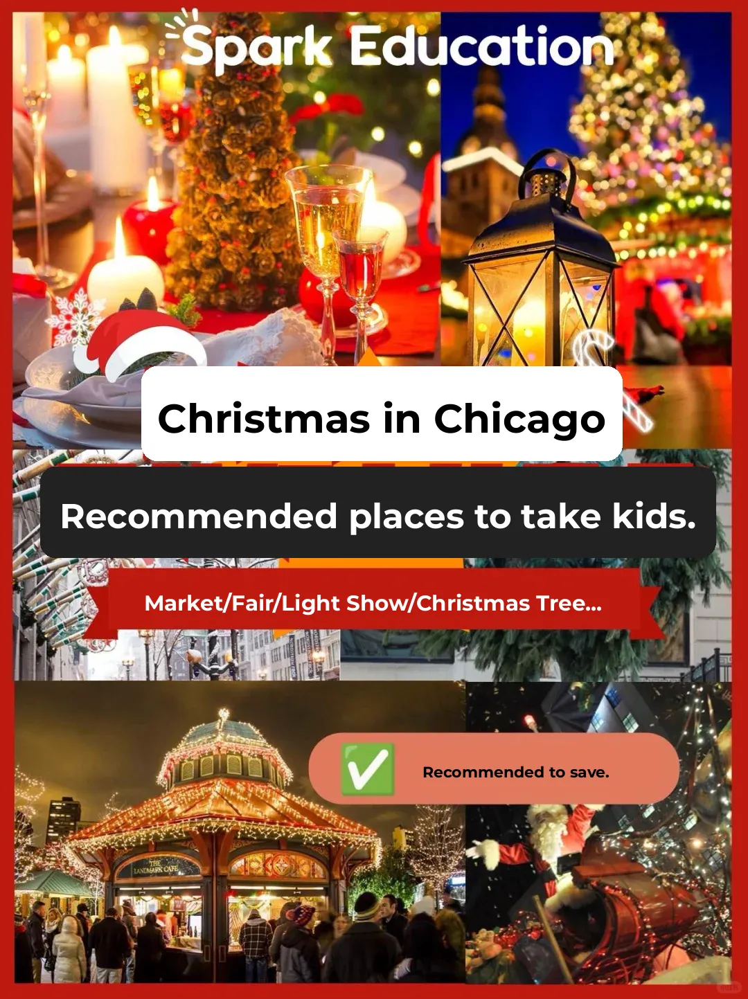 ✅ Must-Save! 🎄 Top Christmas Family-Friendly Spots in Chicago (Part 1)