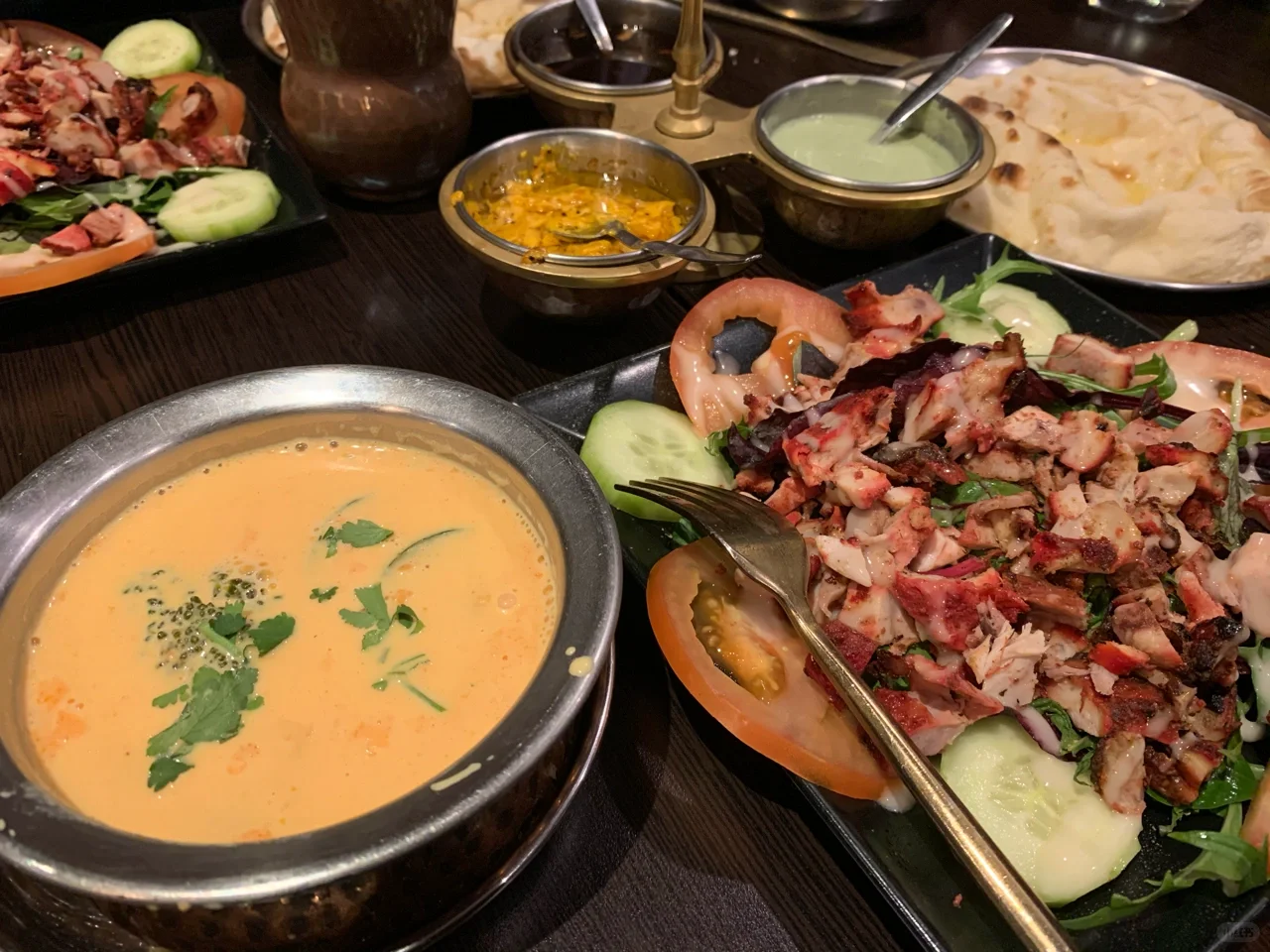 First Time Trying Indian Food in Paris 🙇🏻‍♀️ The Flavor is Actually Pretty Good!