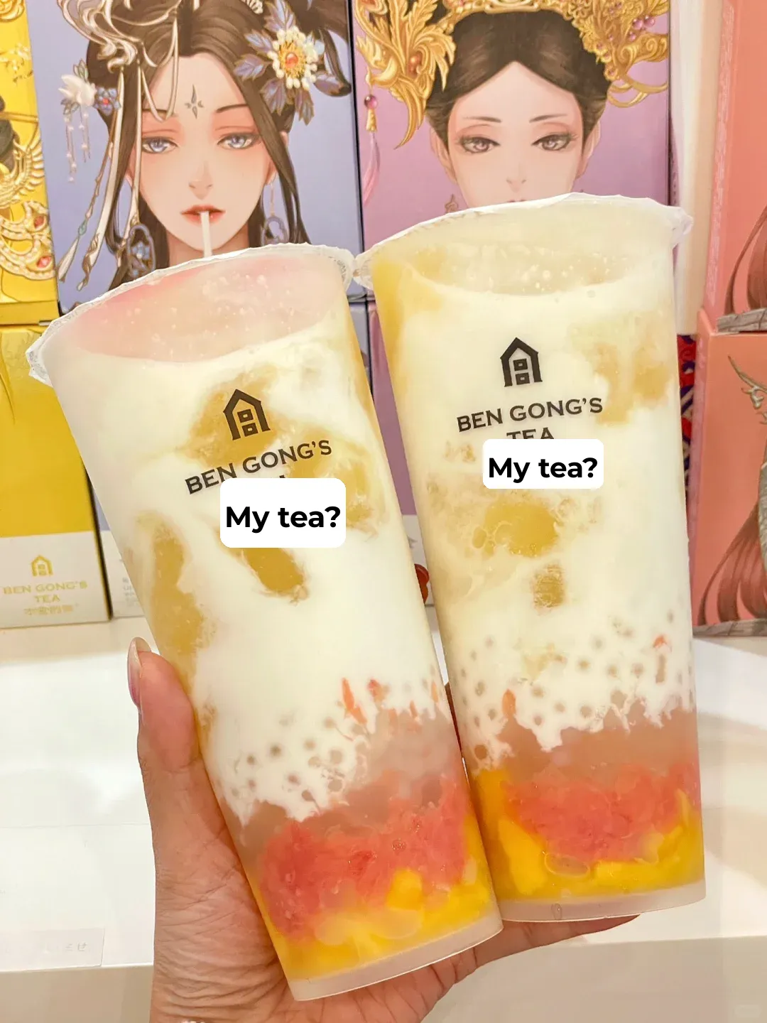 "The Empress's Tea Has Arrived in Osaka 🇯🇵, and I Can't Get Enough of It Every Day 😭"