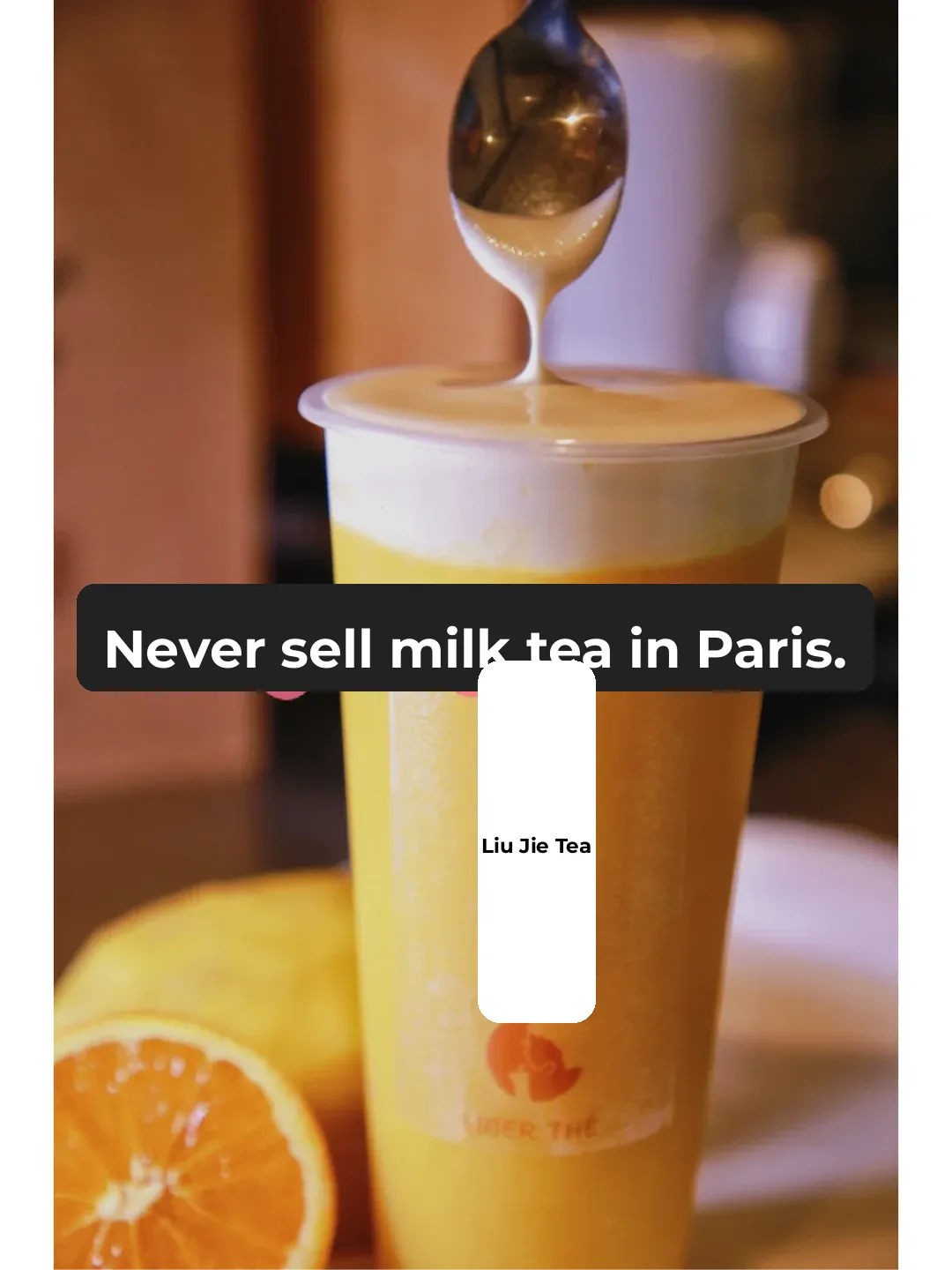 Heard that there are more bubble tea shops than public restrooms in Paris?