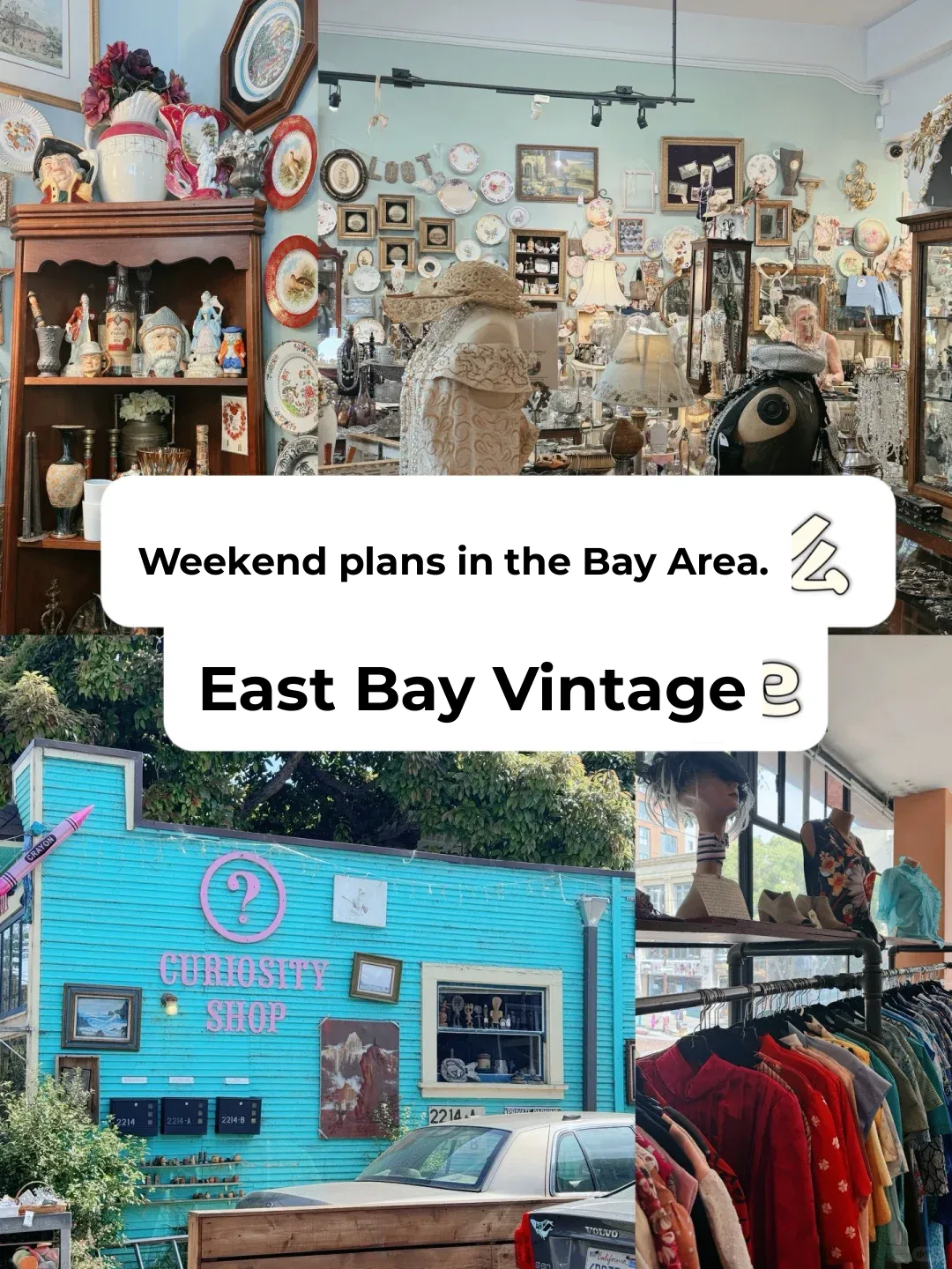 #BayAreaWeekendFun#EastBayVintageHunt