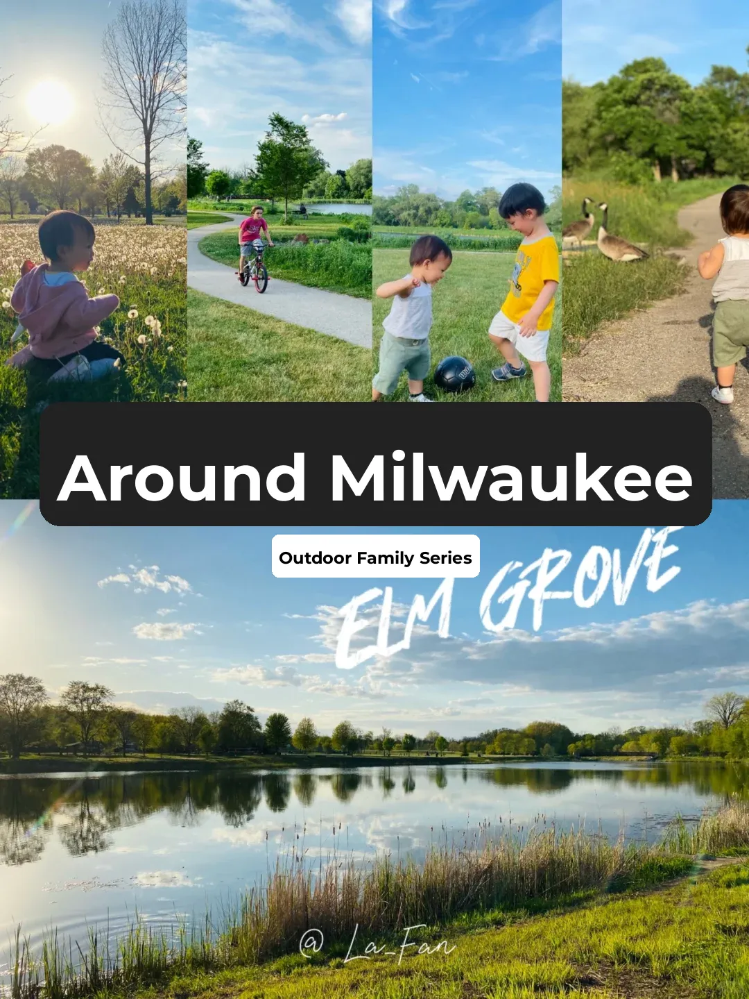 Milwaukee Outdoor Family Park: Sunshine Pond, Pool, and Sports Field