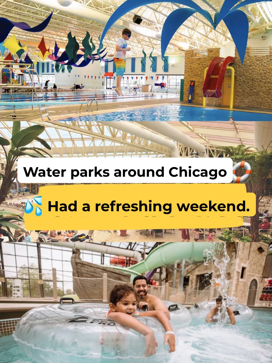 "Water Parks Near Chicago 🛟 Spend a Cool Weekend 💦"