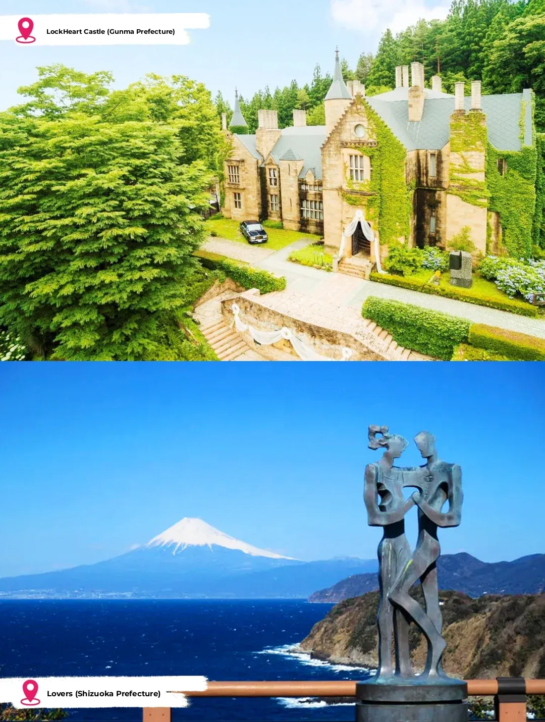 520 Couples' Getaway 💕 Top 10 Romantic Destinations in Japan