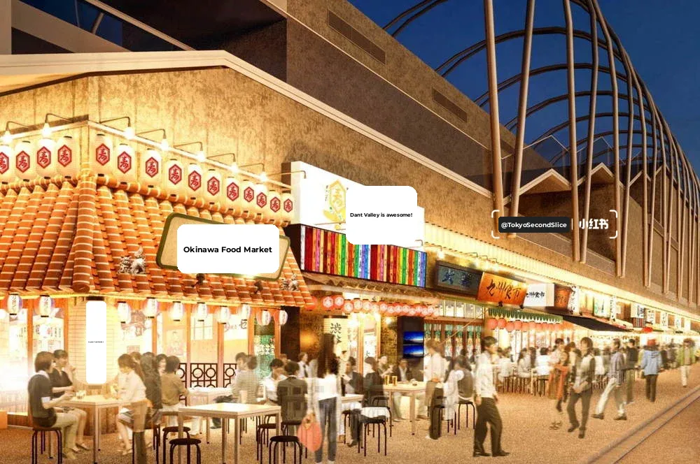 Tokyo Night Market is Here! ‼️ Open 24/7! ‼️ 1000 ㎡ of Space