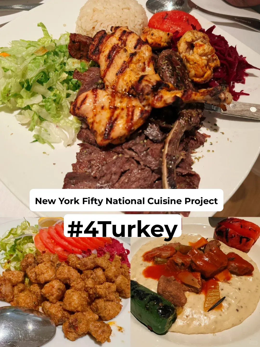 NY 50-Country Food Tour: Turkey 🇹🇷