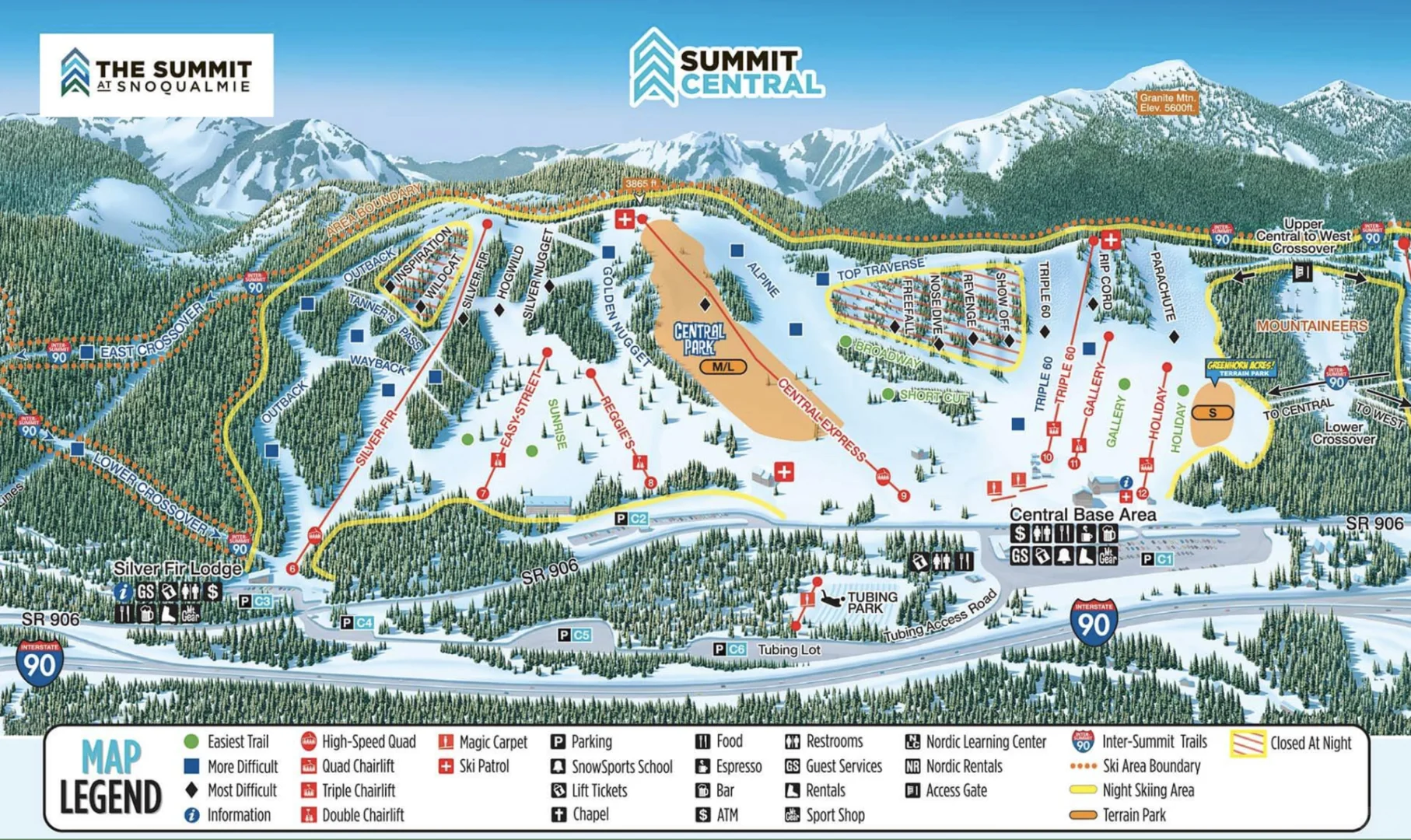 Seattle Skiing - How to Navigate Summit as a Beginner? Green Run Guide