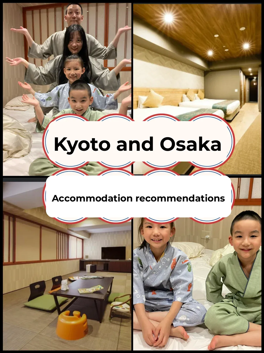 Family Travel: Top Accommodation Picks in Kyoto and Osaka